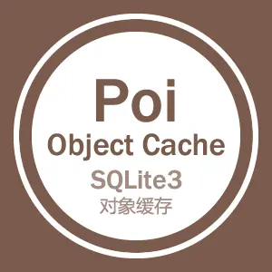 The cover of "Poi Object Cache - 对象缓存 SQLite3 版"